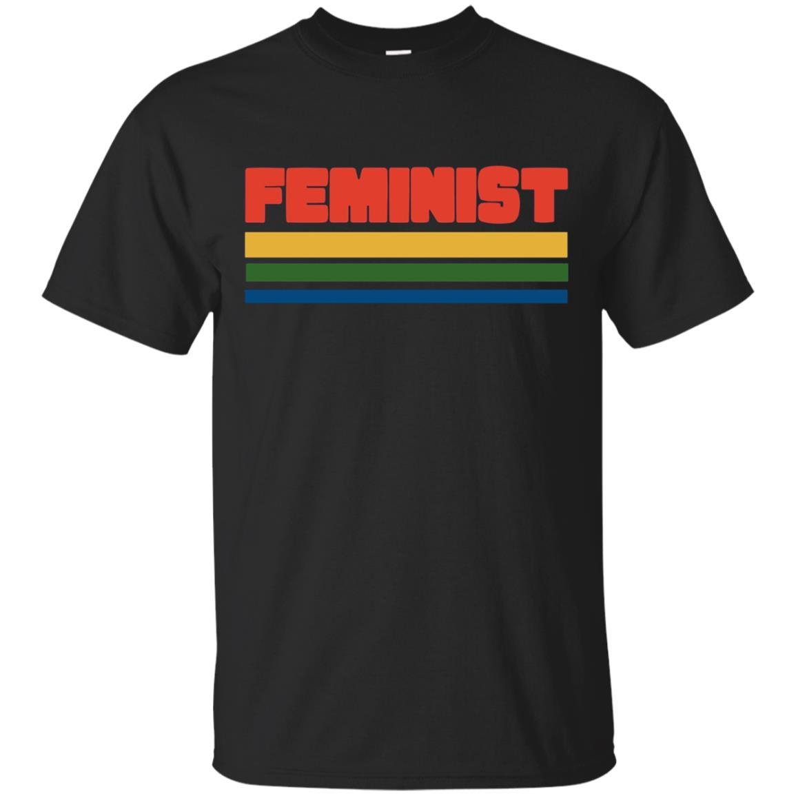 Retro Feminist T-shirt 70s Style Feminism Ts