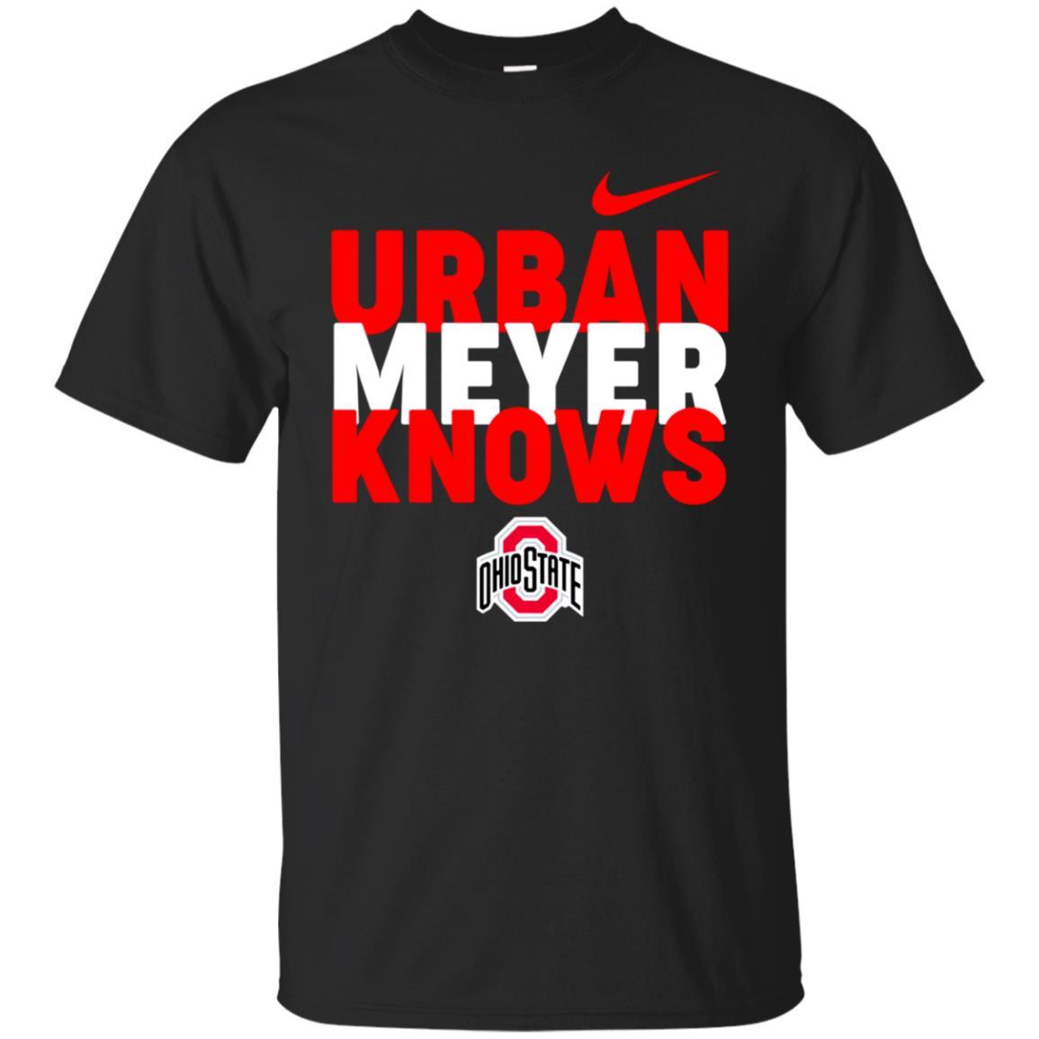  Ohio State Buckeyes Urban Meyer Knows Tee, Shirts