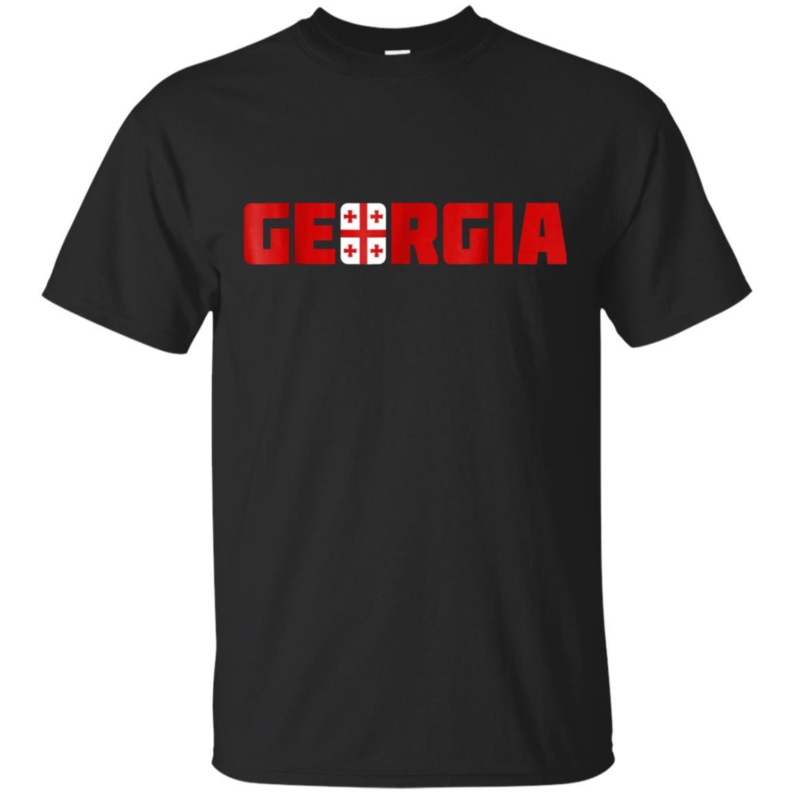 Georgia Five Cross Georgian Flag Sakartvelo Tee T Shirt