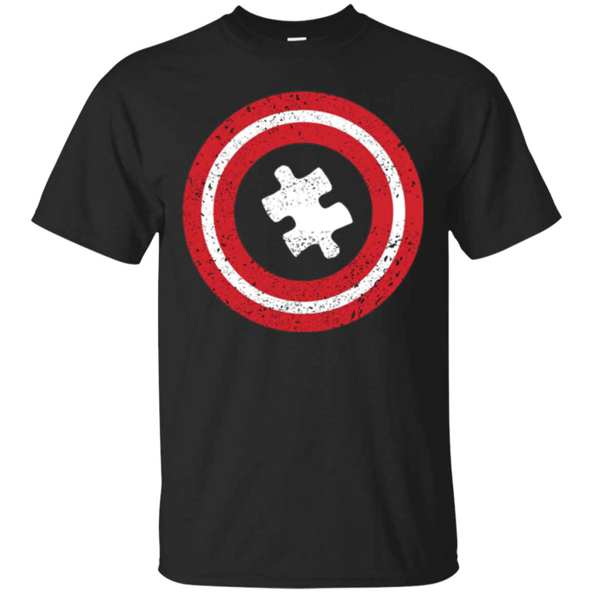 Captain Autism T-shirt - Autism Awareness Superhero Shirts