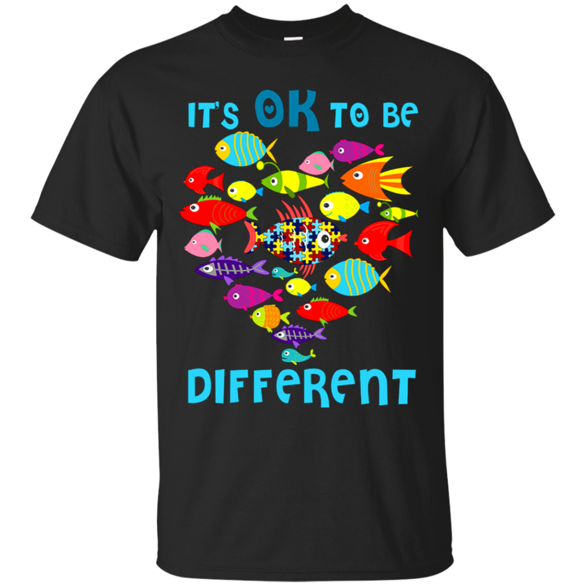 Itâ°Ûªs Ok To Be Different Autism Fish Shirt G200 Ultra T-shirt