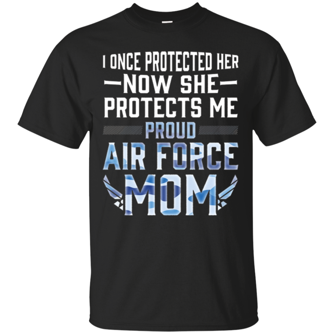 Proud Air Force Mom Daughter Military Army Navy T Shirt