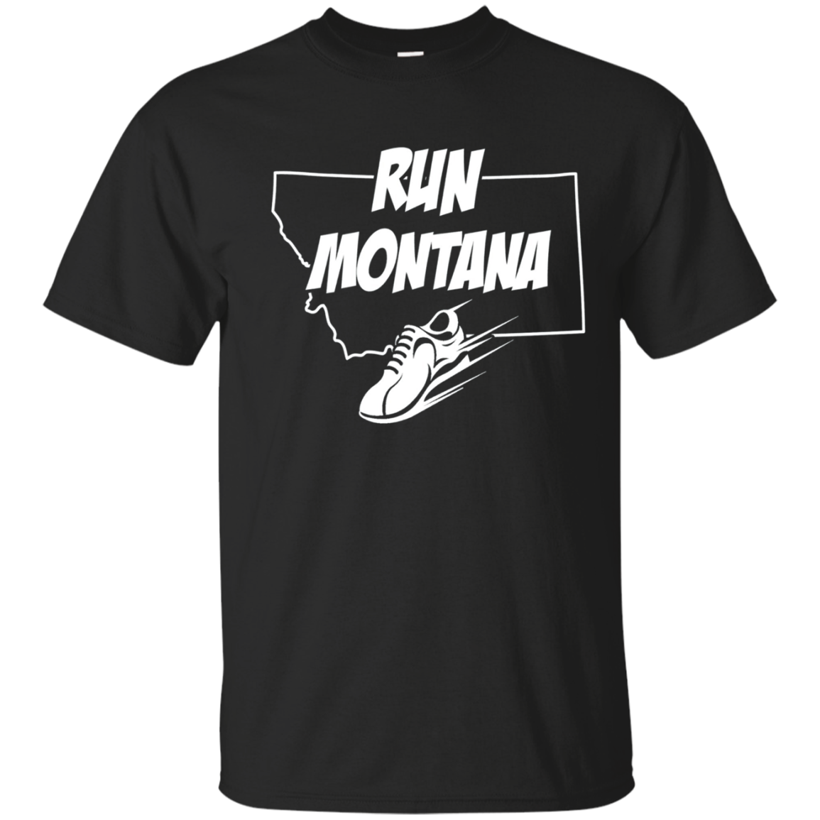 Running Shirt Run Montana Runners T-shirt