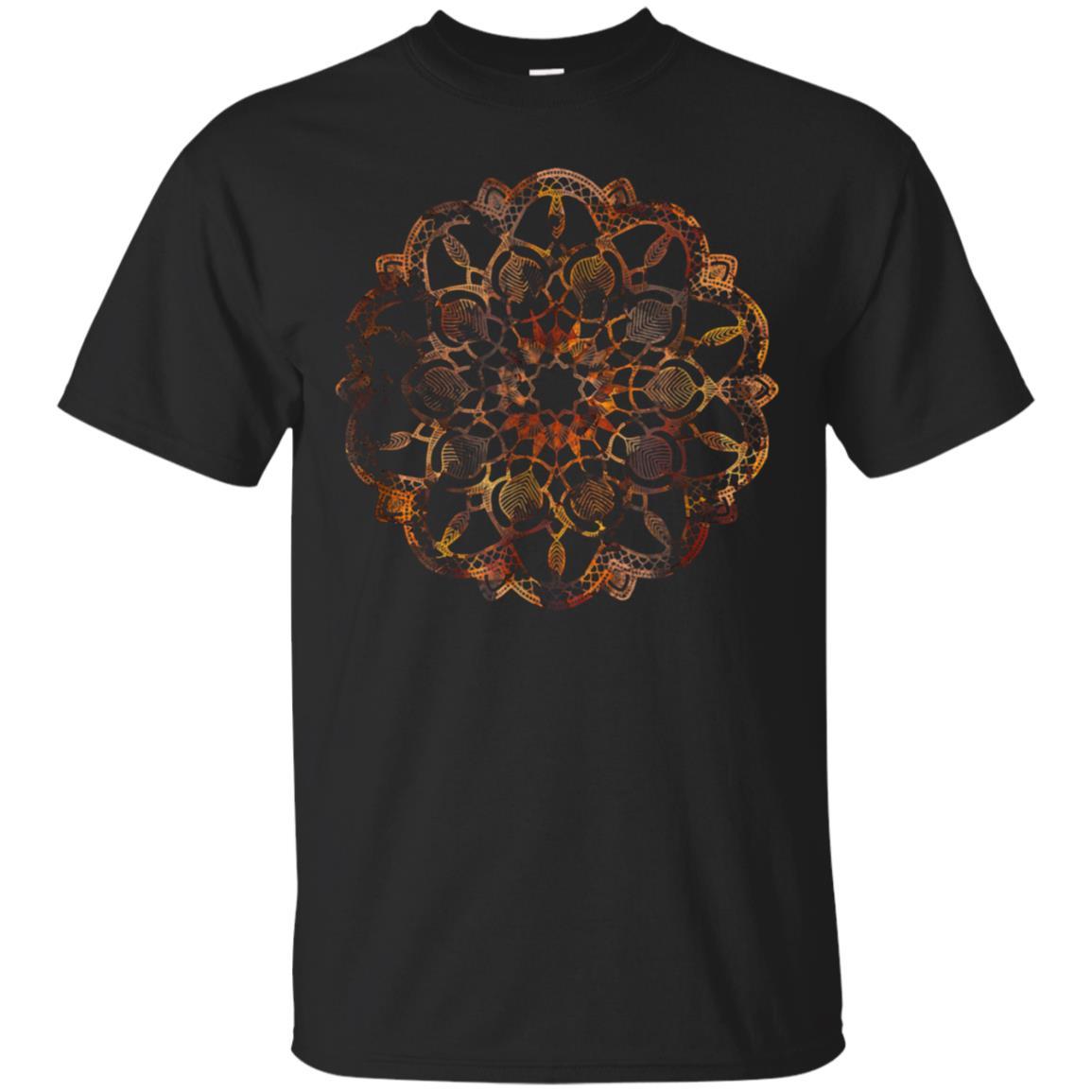 Mandala Colorful Watercolor, Peaceful Meditation Yoga Gift Shirts