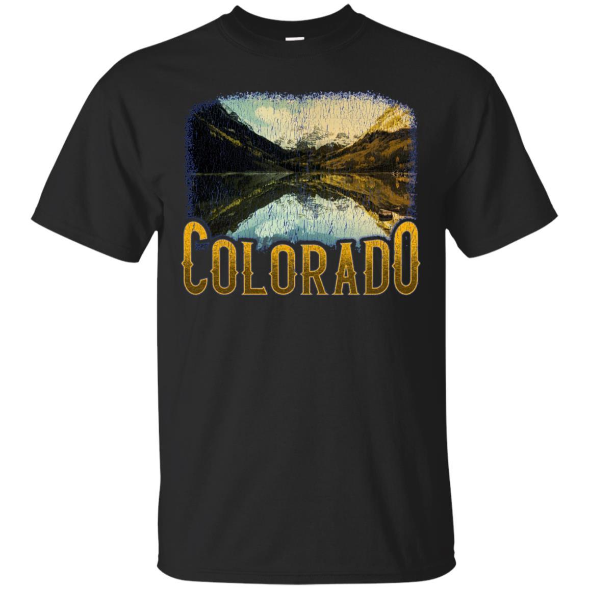 Vintage Colorado Mountain Hiking Hunting T Shirt