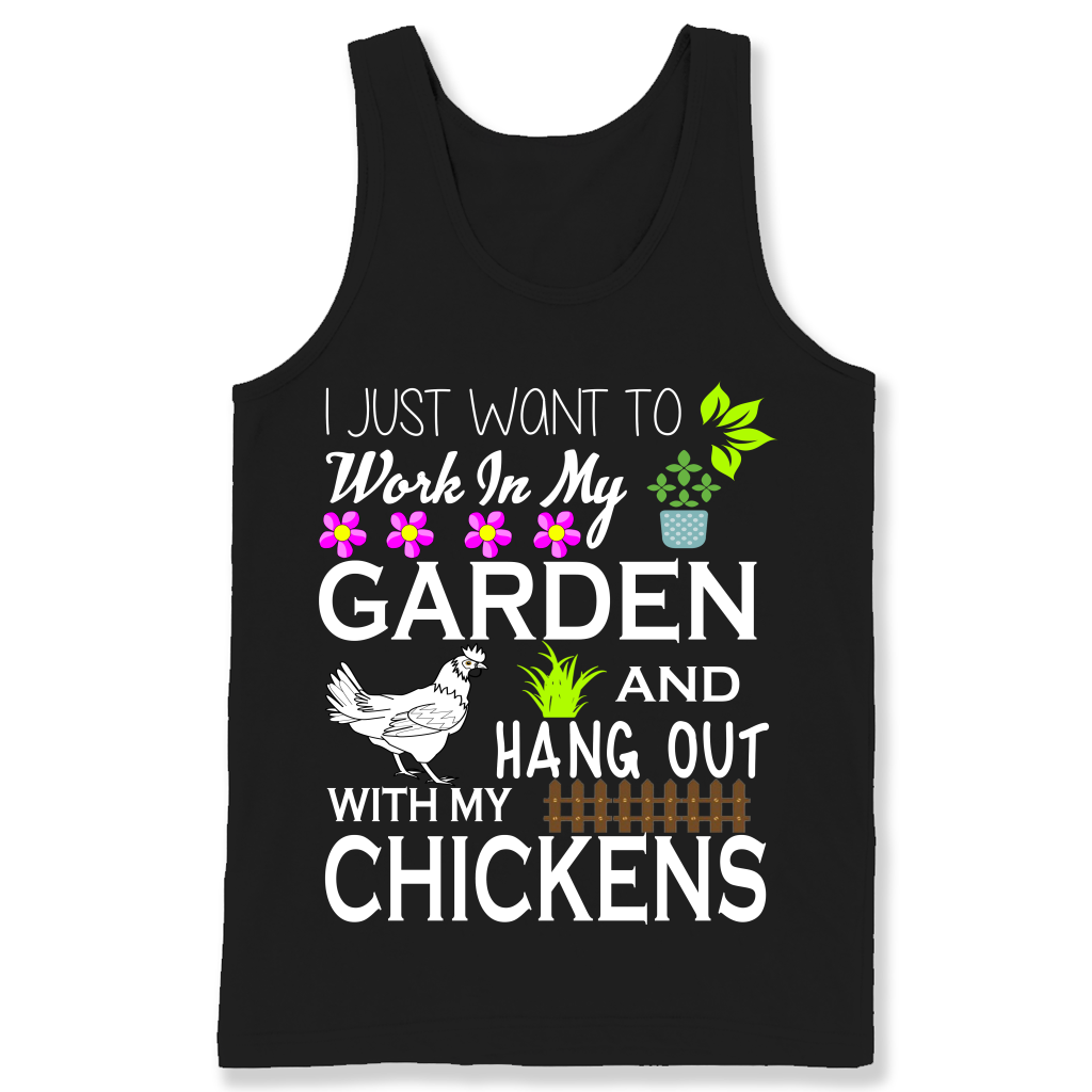 Garden And Chickens T Shirts