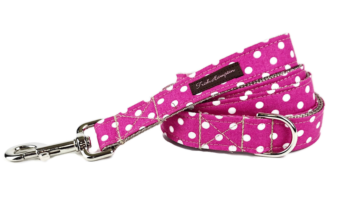 hot pink dog leash