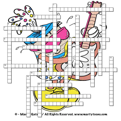 FREE DOWNLOAD WORD PUZZLES AND COLORING PAGES MartyToons