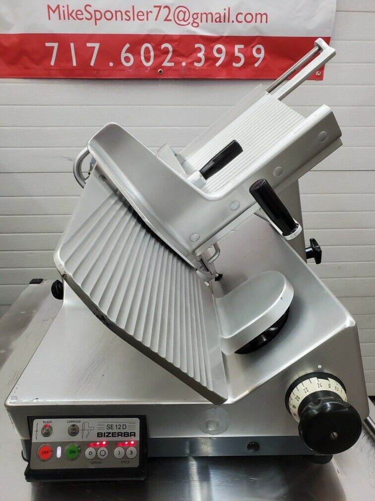 Bizerba SE12D Commercial Automatic / Manual Slicer #Bizerba 