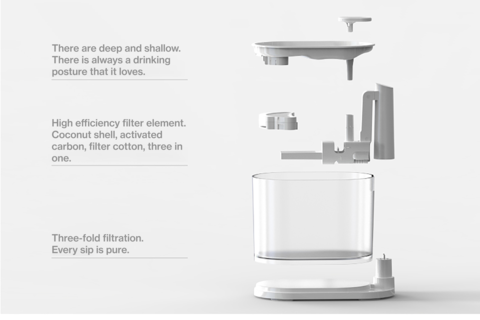 pidan - Water Fountain with Temperature Control