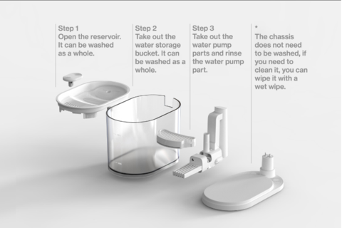 pidan - Water Fountain with Temperature Control