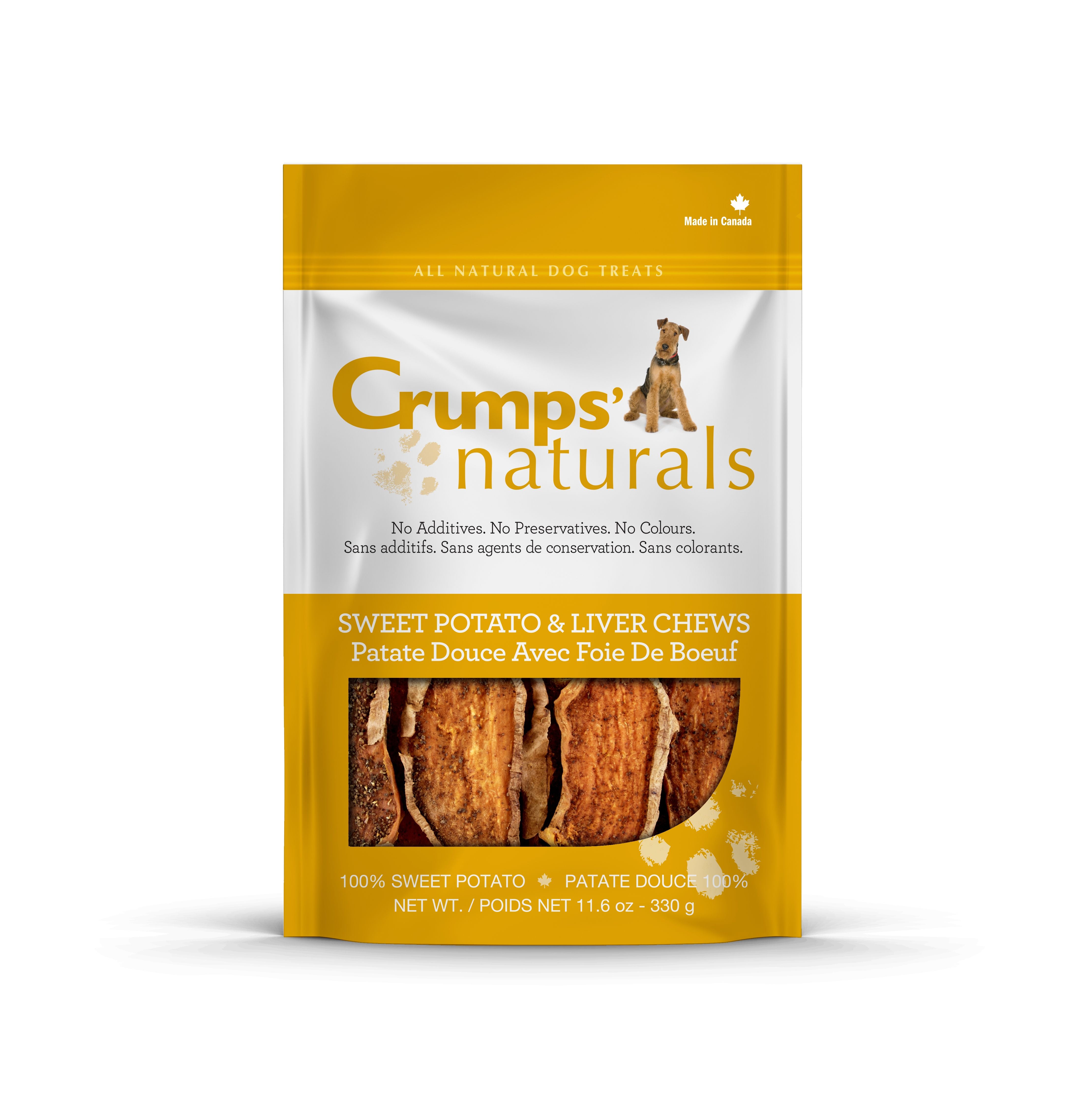 crumps naturals sweet potato chews