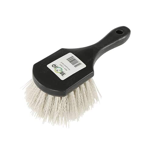 Iron-Style Plastic Scrub Brush - Blue/White 6