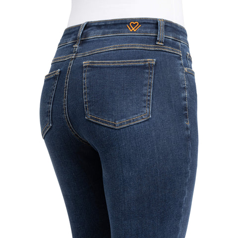 hyper stretch jeans, 5 pocket broek