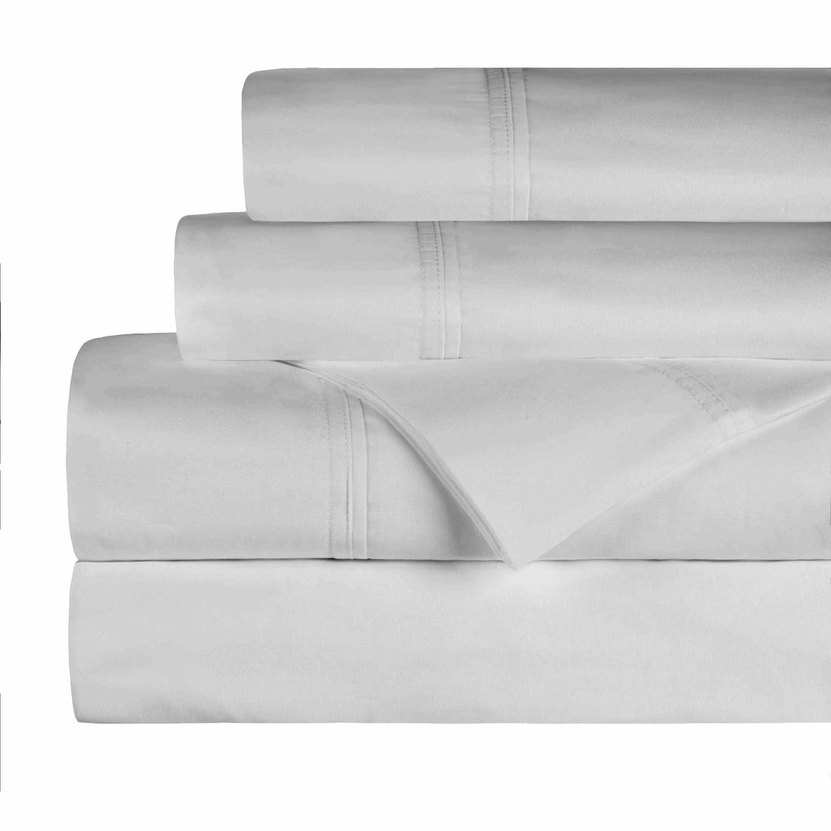 Organic Cotton Deep Pocket Fitted Sheet Twin Size - Natural