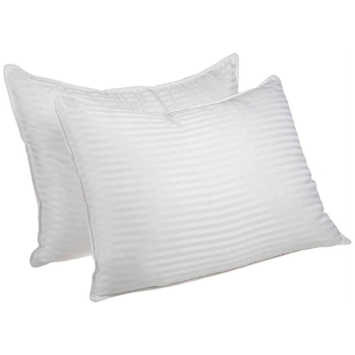 Superior Set of 2 Microfiber Gusset Pillows 