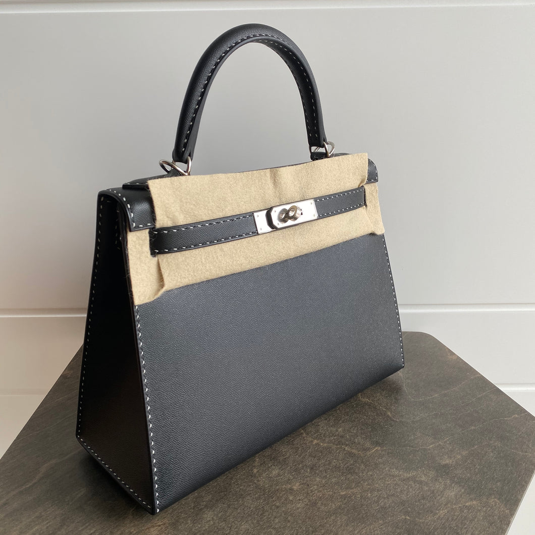 hermes kelly black 28