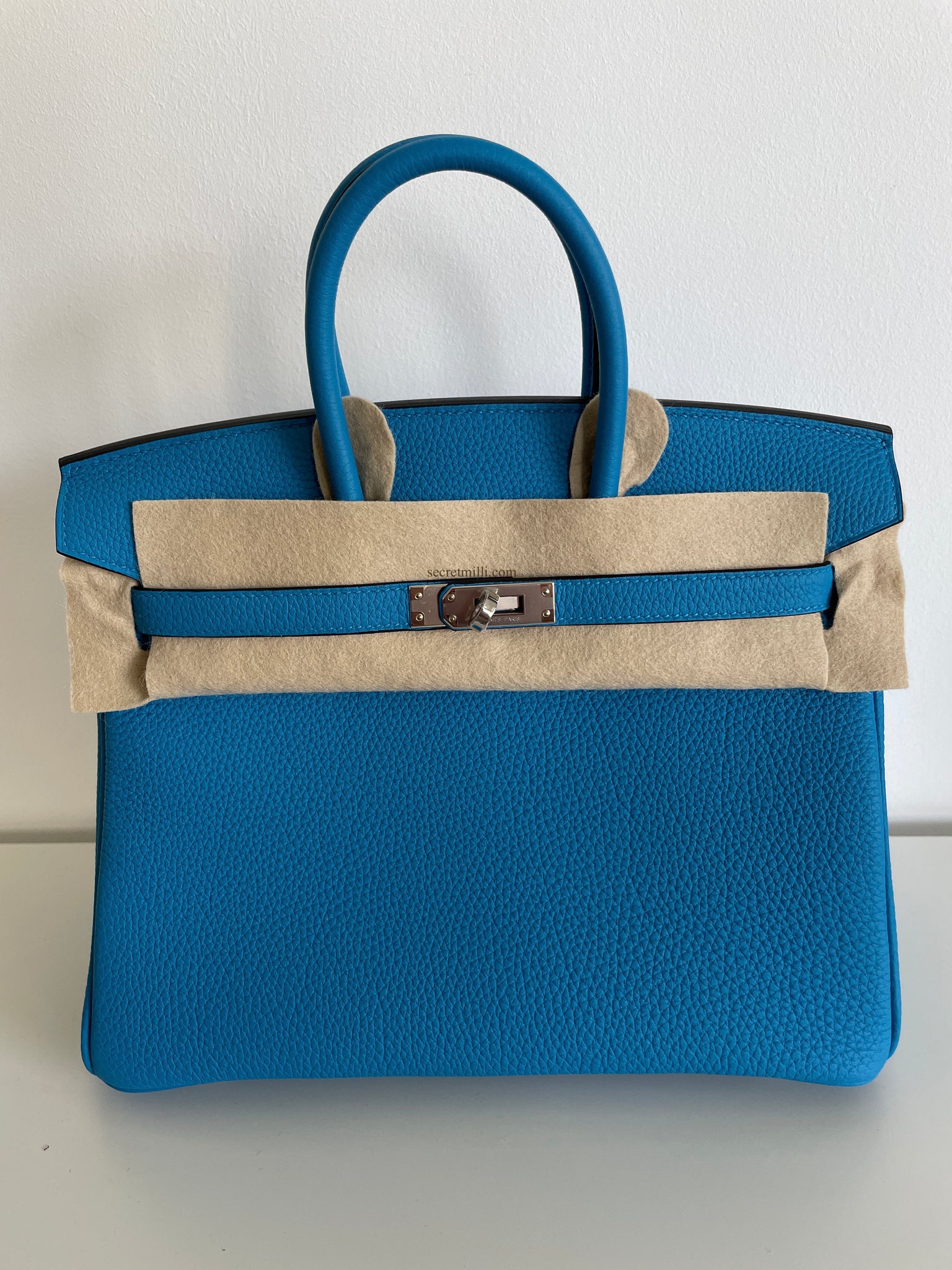 hermes birkin 25 blue