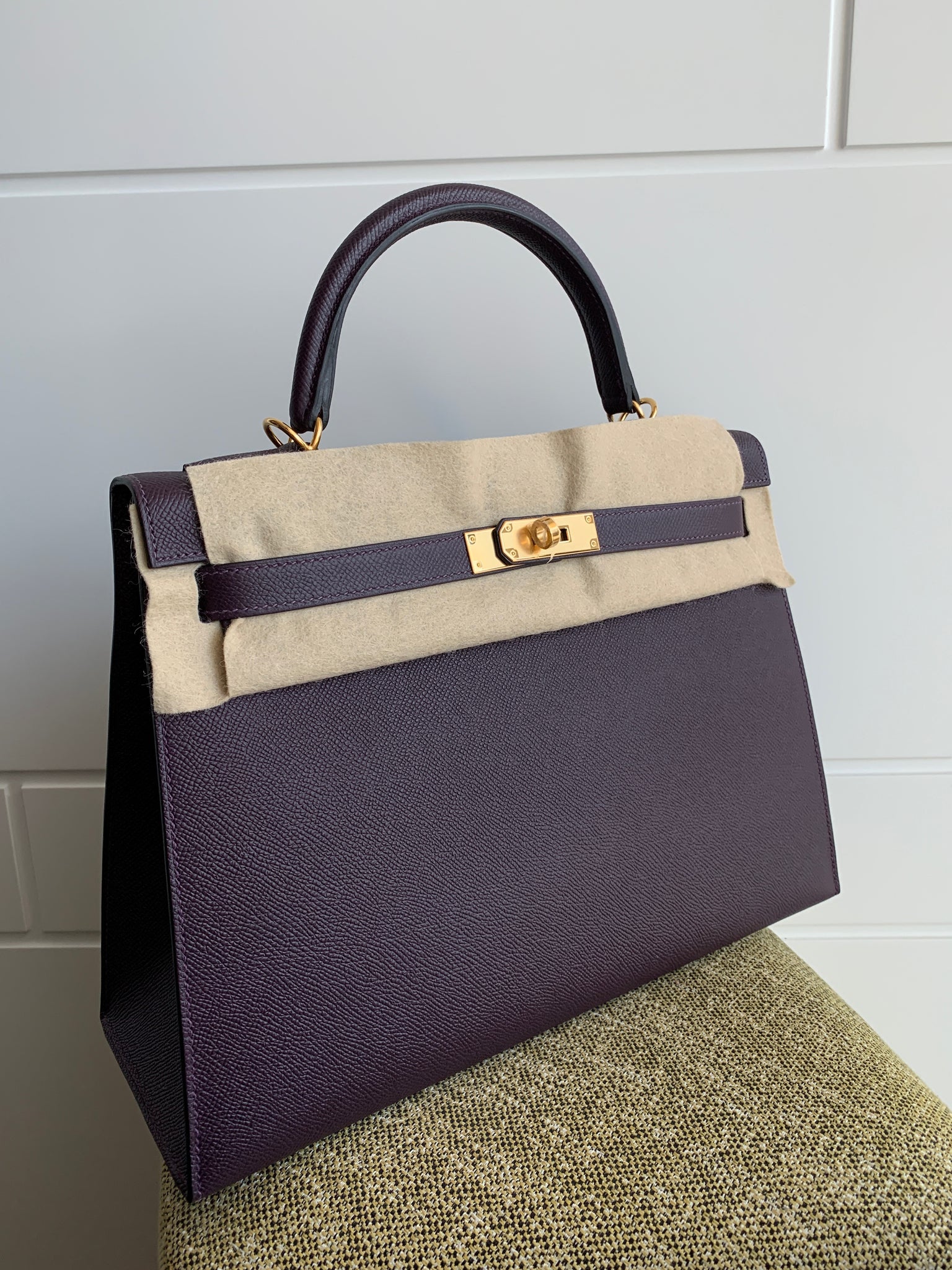 hermes kelly raisin