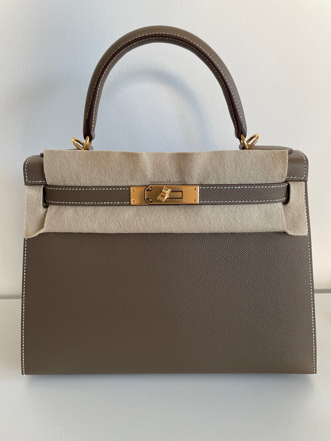 hermes kelly 28 etoupe