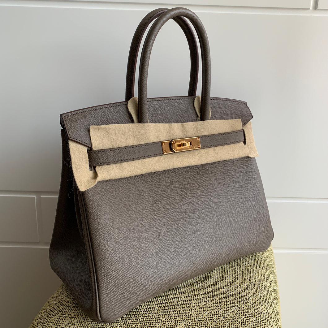 hermes gris etain