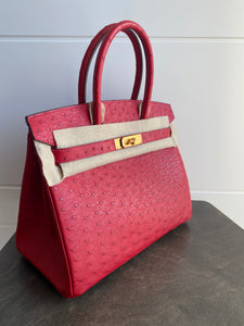 hermes rouge vif color