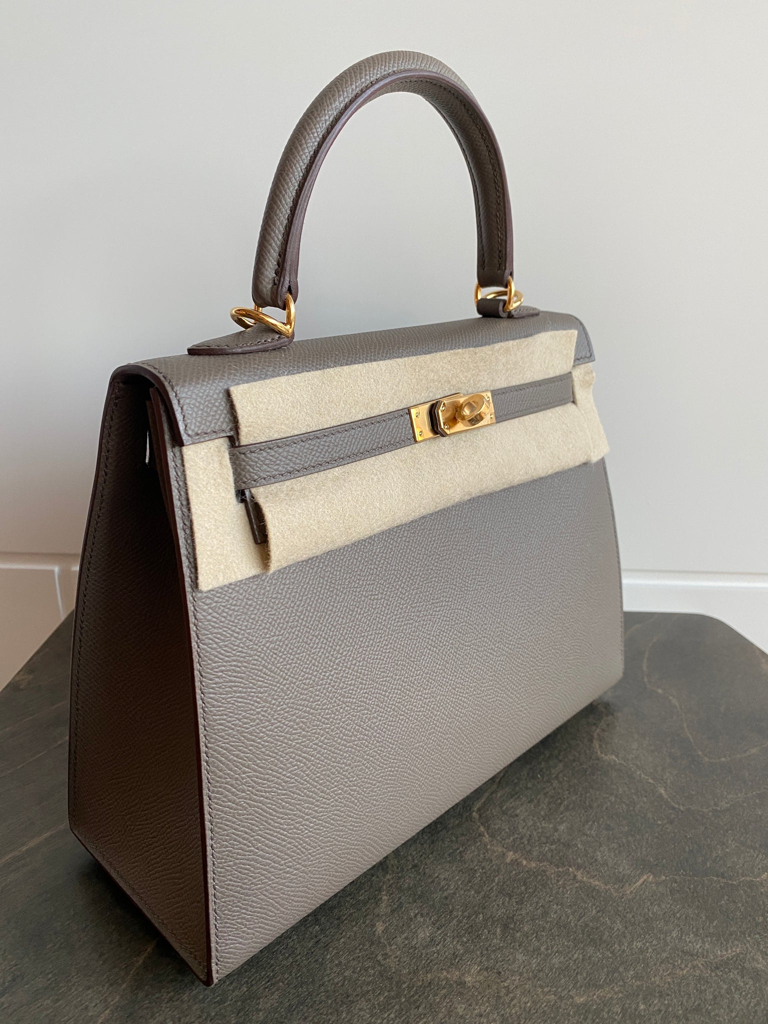 hermes kelly etain