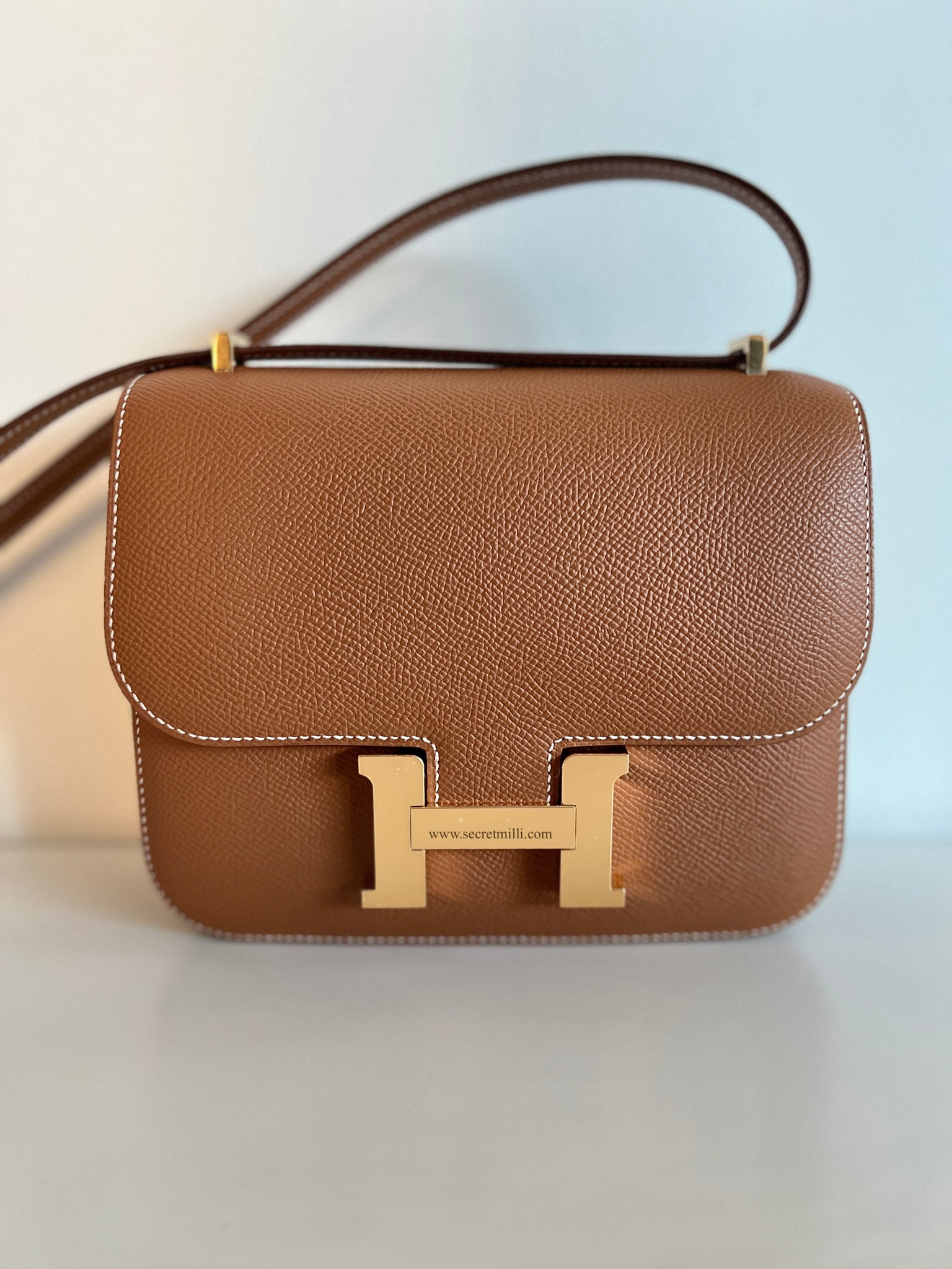 hermes constance gold epsom