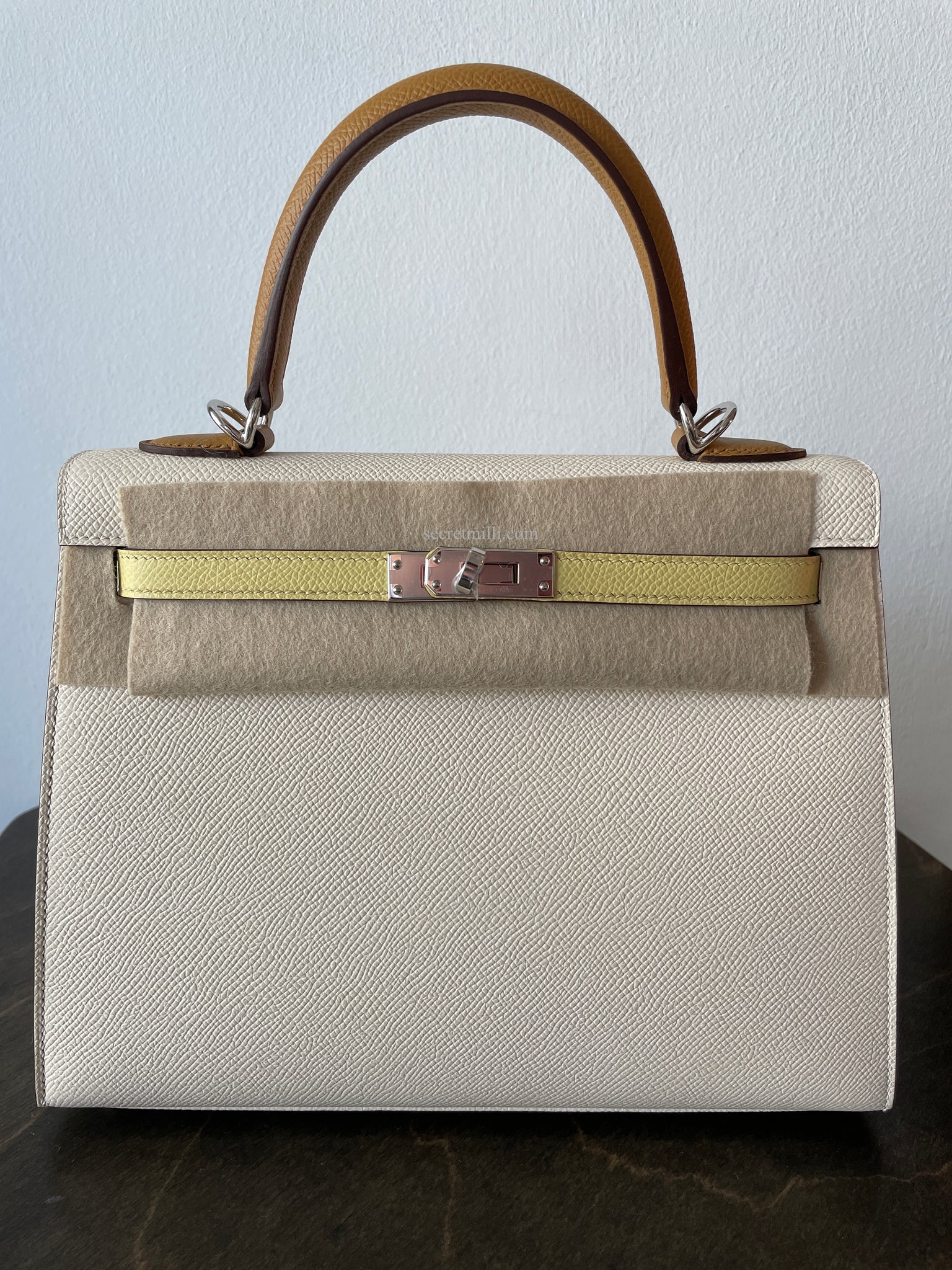 hermes kelly tricolor