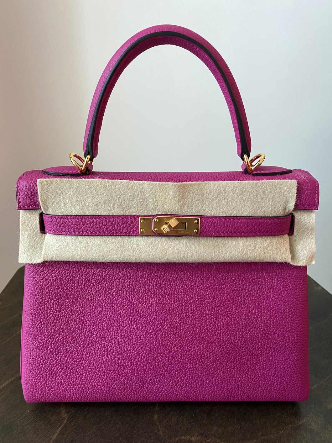 hermes kelly rose pourpre