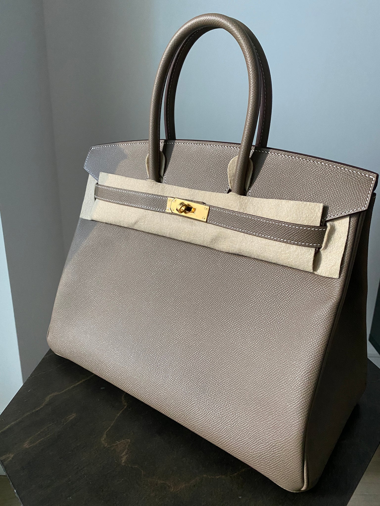 hermes etoupe birkin 35