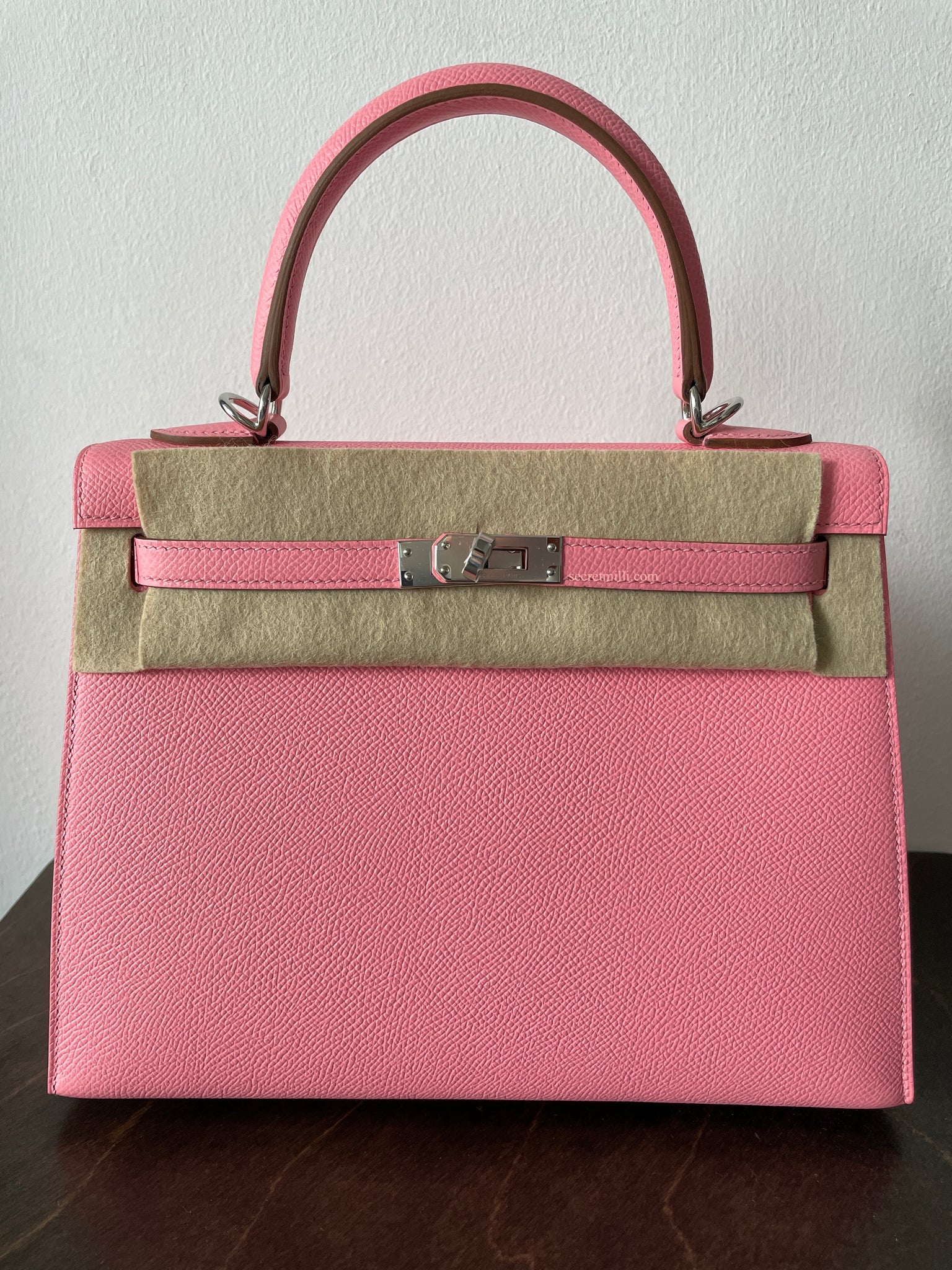 hermes kelly 25 rose confetti