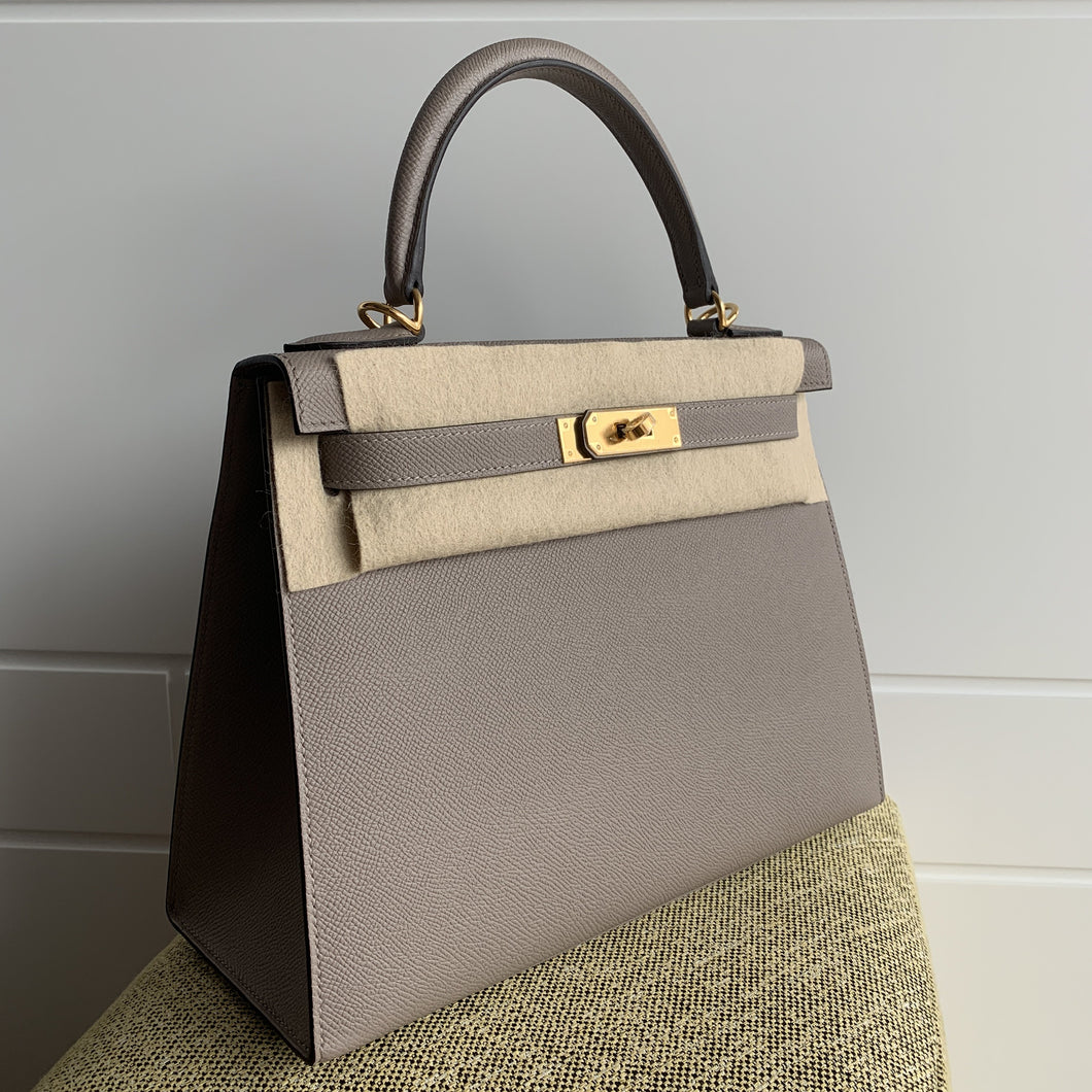 hermes kelly gris asphalt