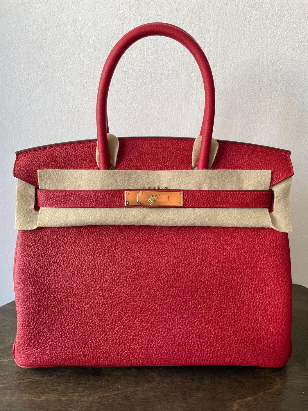 birkin rouge vif