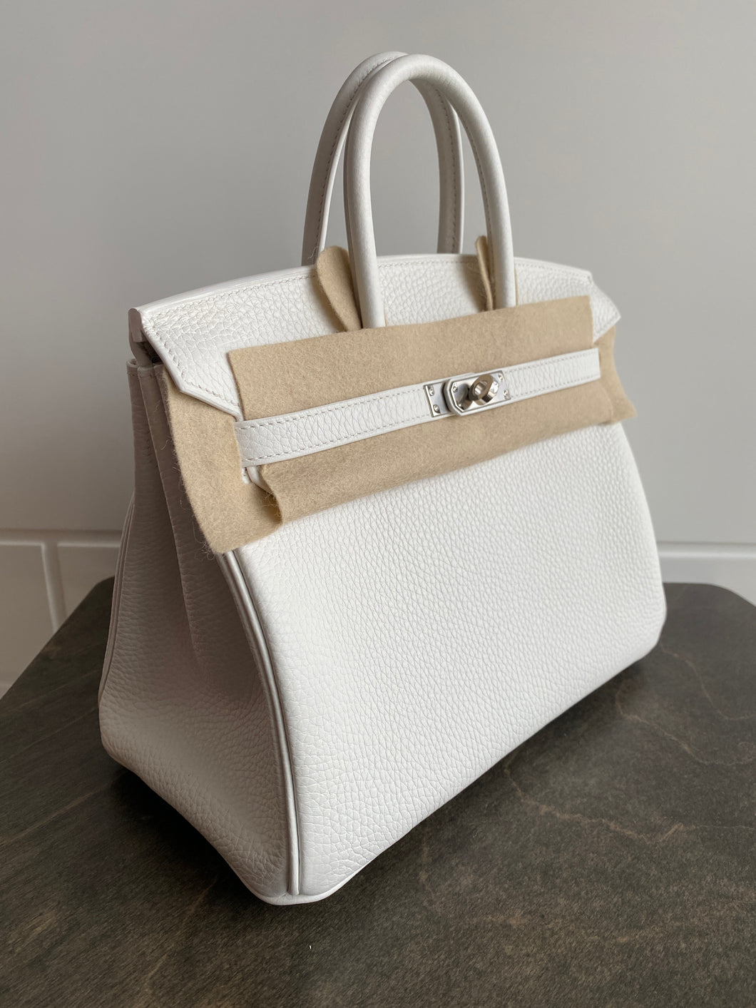 hermes kelly 25 white