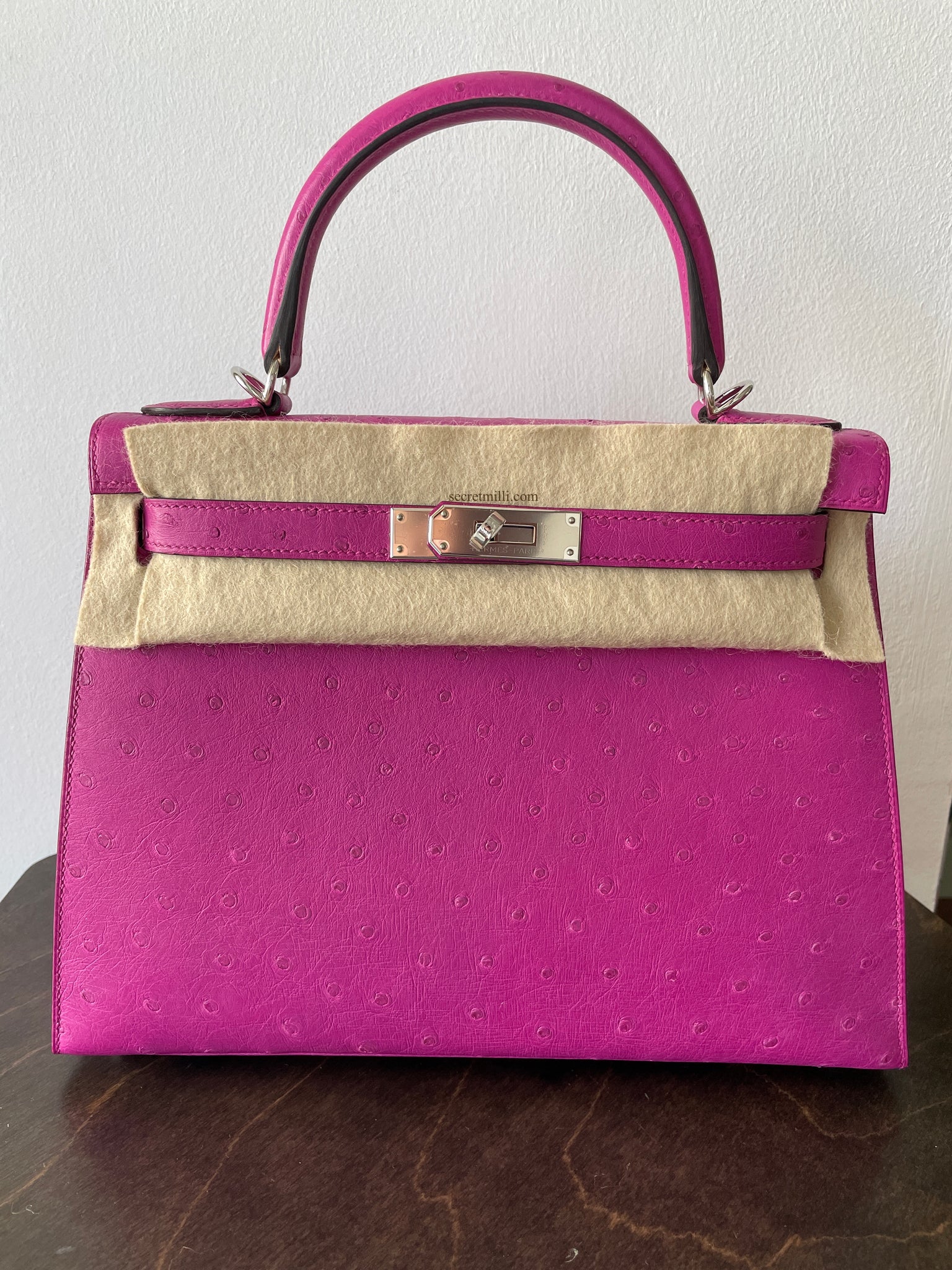 hermes kelly rose pourpre