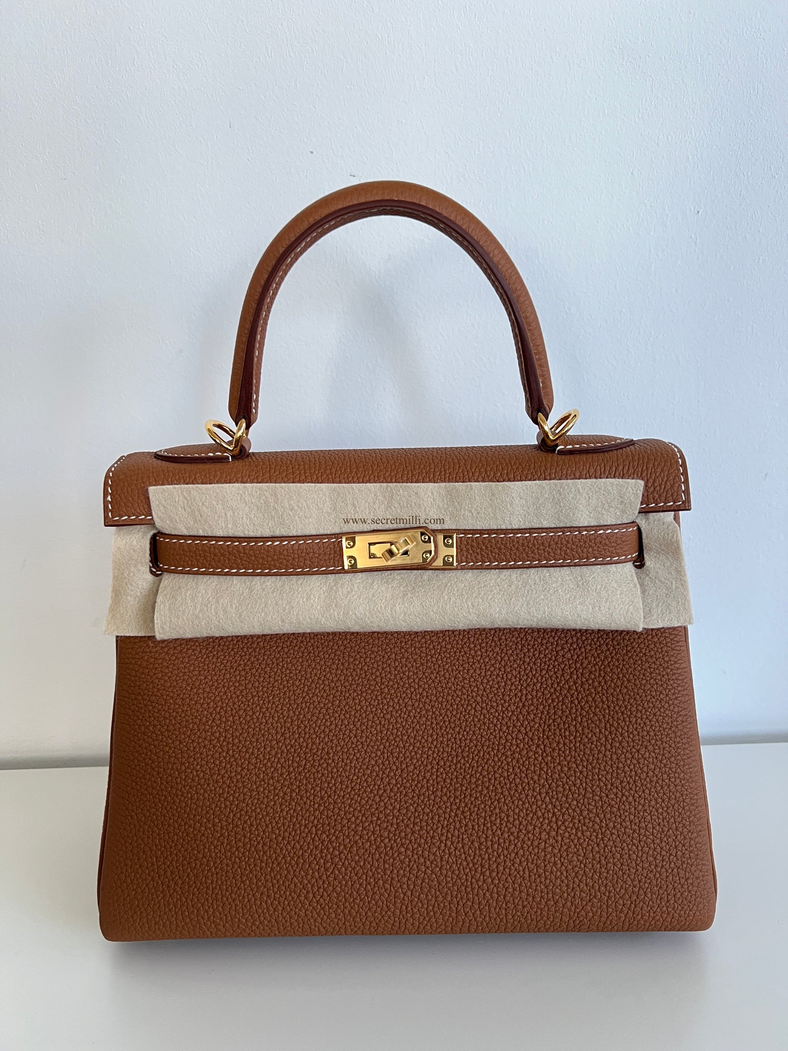 hermes gold kelly 25