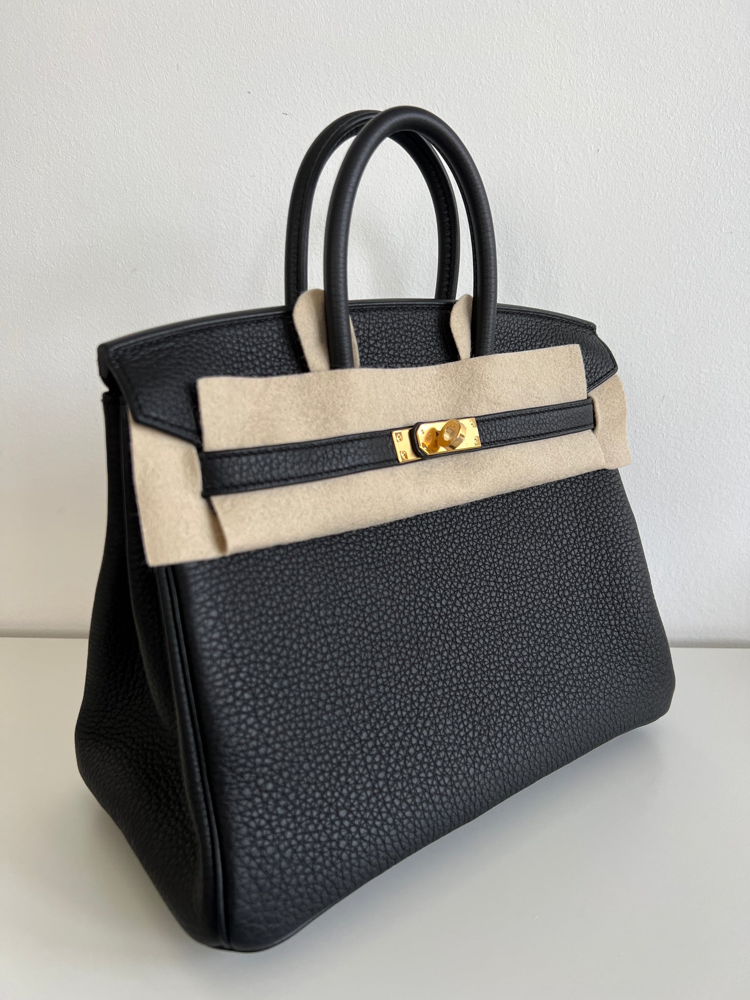 birkin 25 togo black