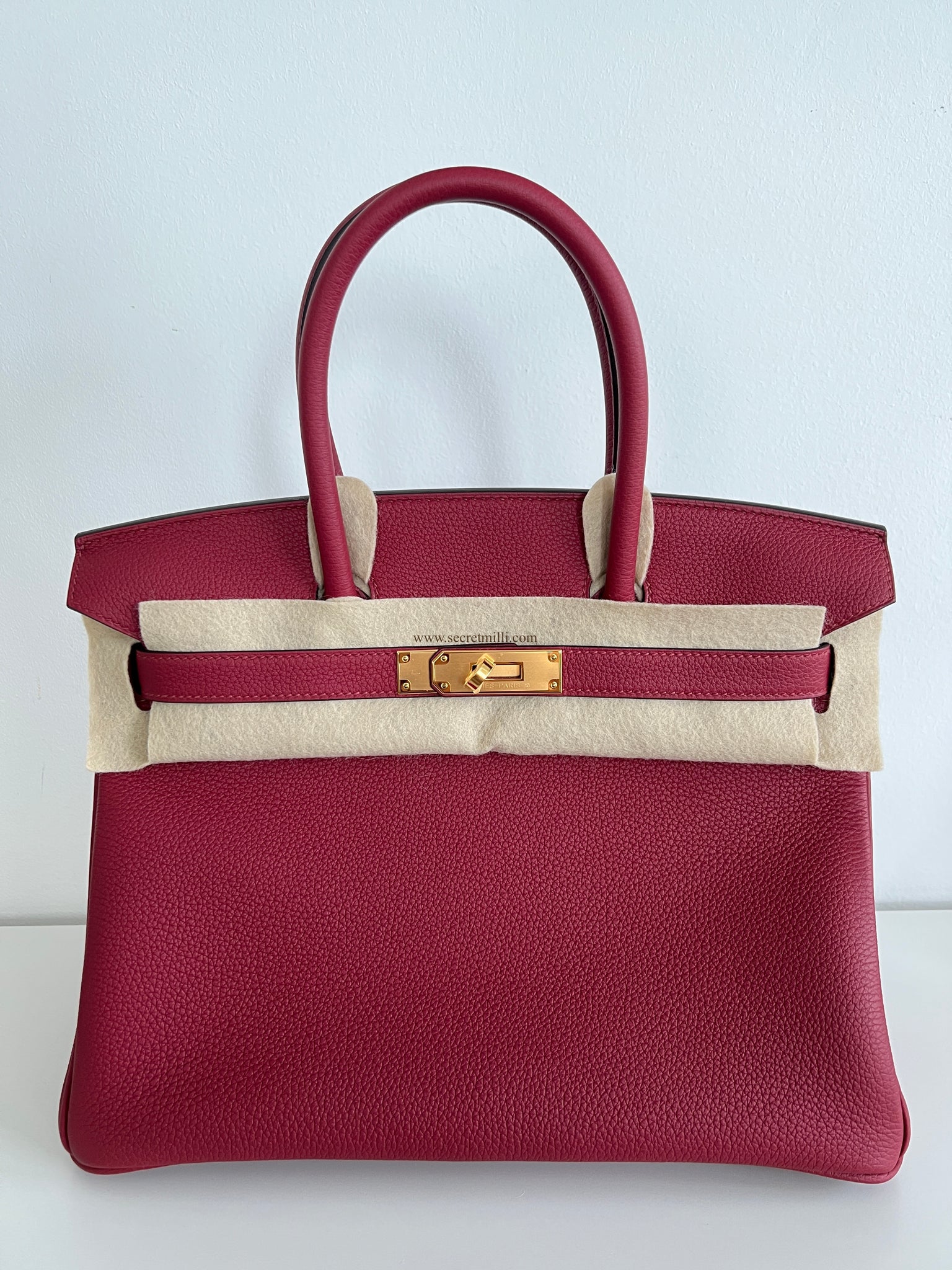 birkin rouge grenat