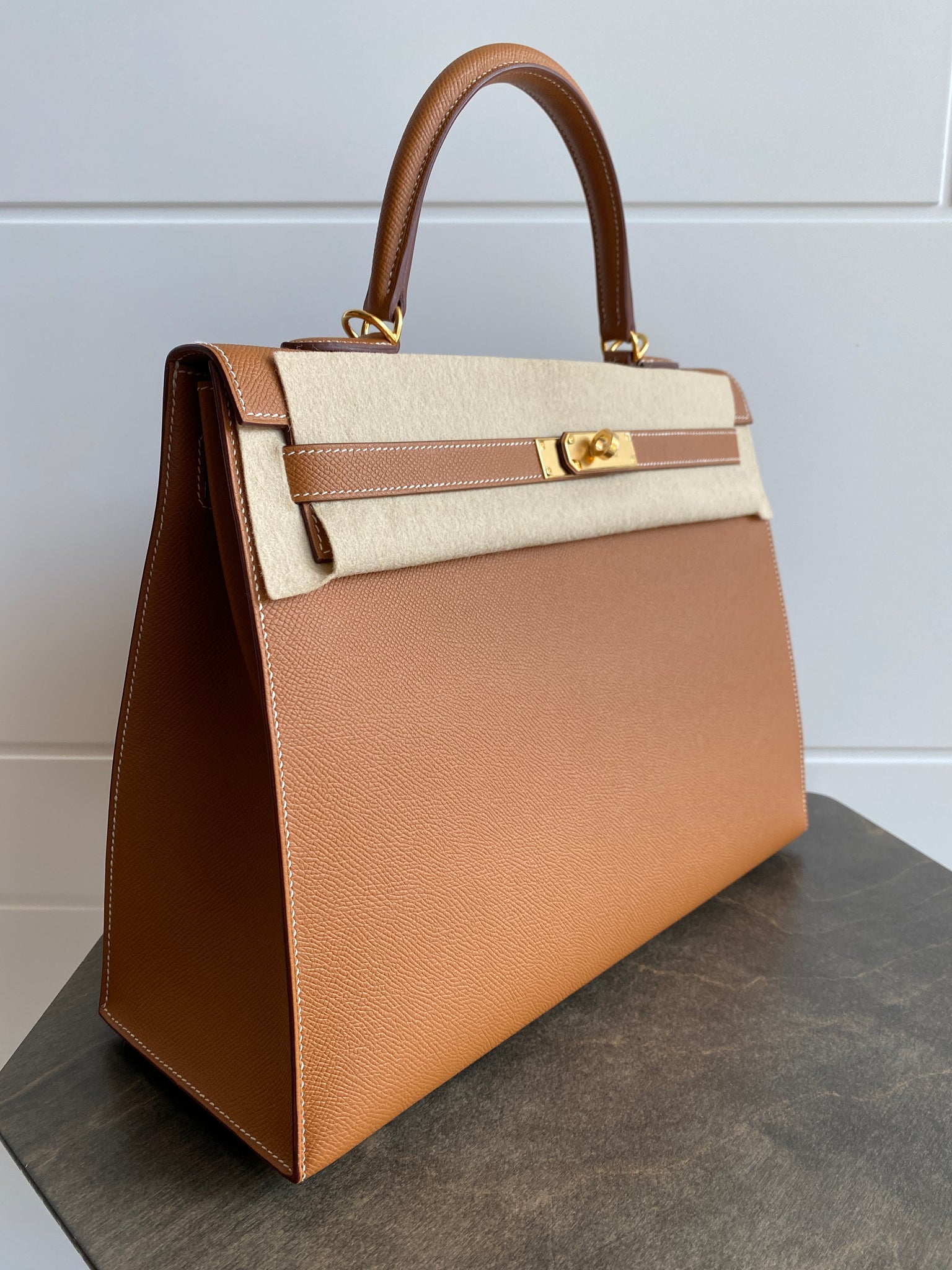 hermes kelly gold epsom