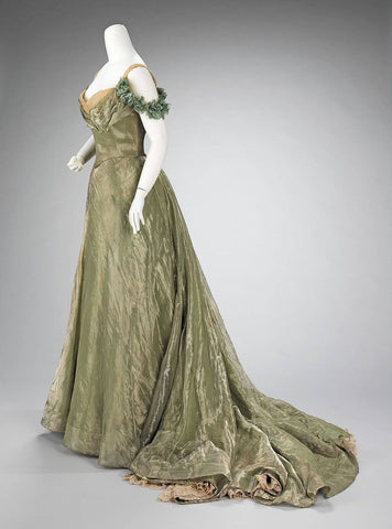 1890s ball gown 