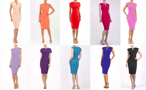 Lydia Sleeveless Dress in many different colours 