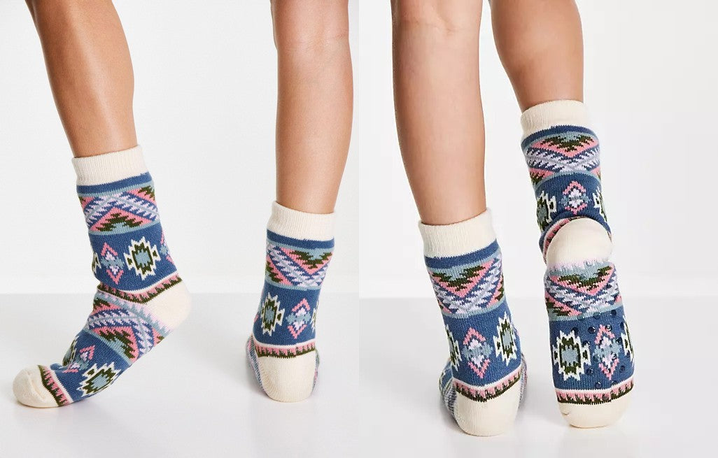 website image showcasing Chelsea Peer Chunky Cosy Socks.