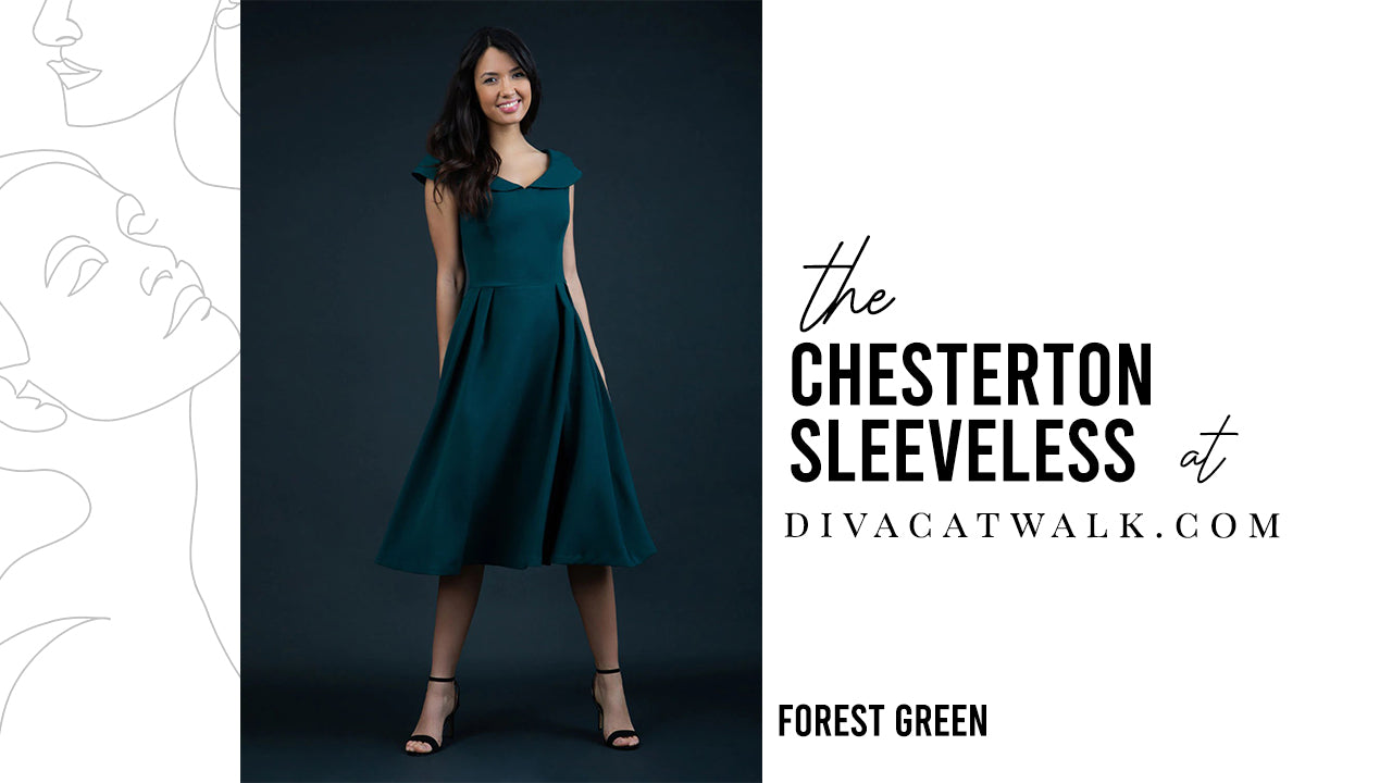 an image showcasing the Chesterton Swing Dress from Diva Catwalk.