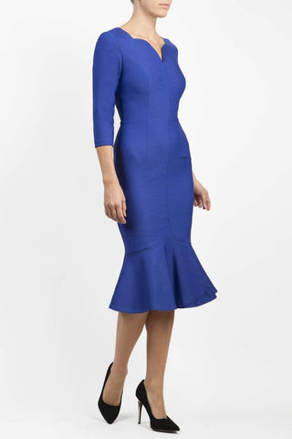 Seed Brecon Dress in blue 