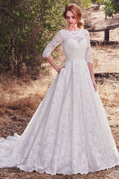 full lace gown