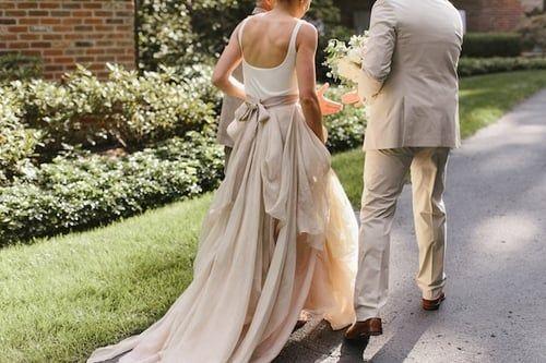 casual backyard wedding dresses