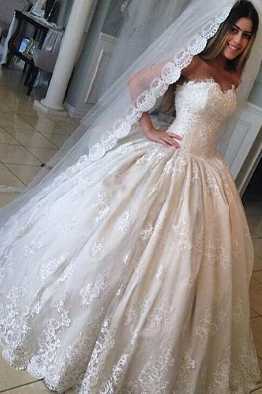 corset wedding dress lace