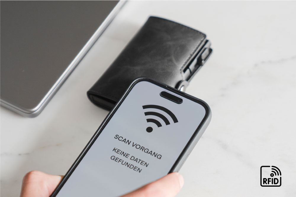 Das Smart Wallet mit integriertem RFID-Schutz