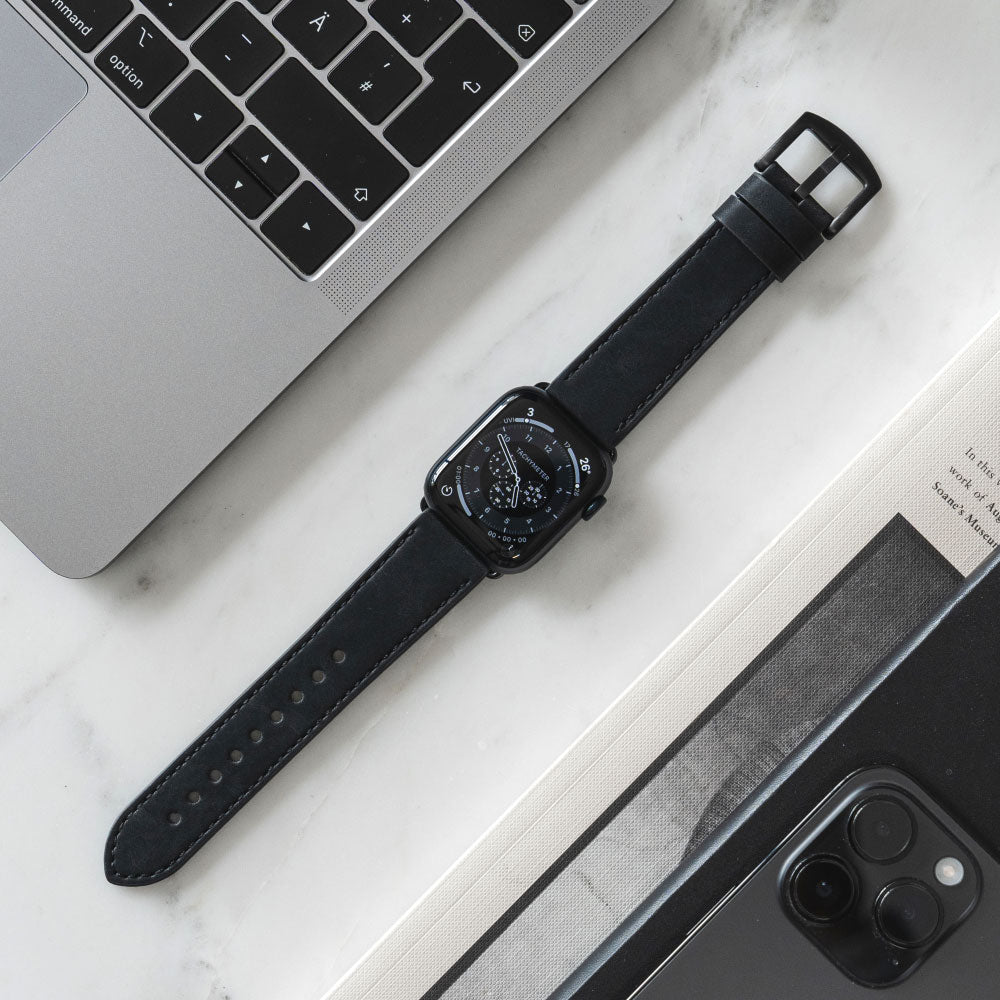 Watchband für deine Apple Watch aus veganem Leder